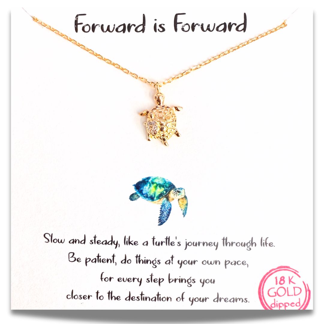 Forward is Forward Necklace