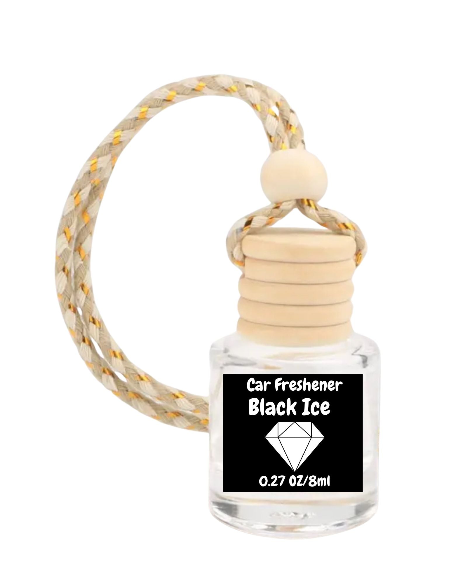 Black Ice Hanging Car Diffuser