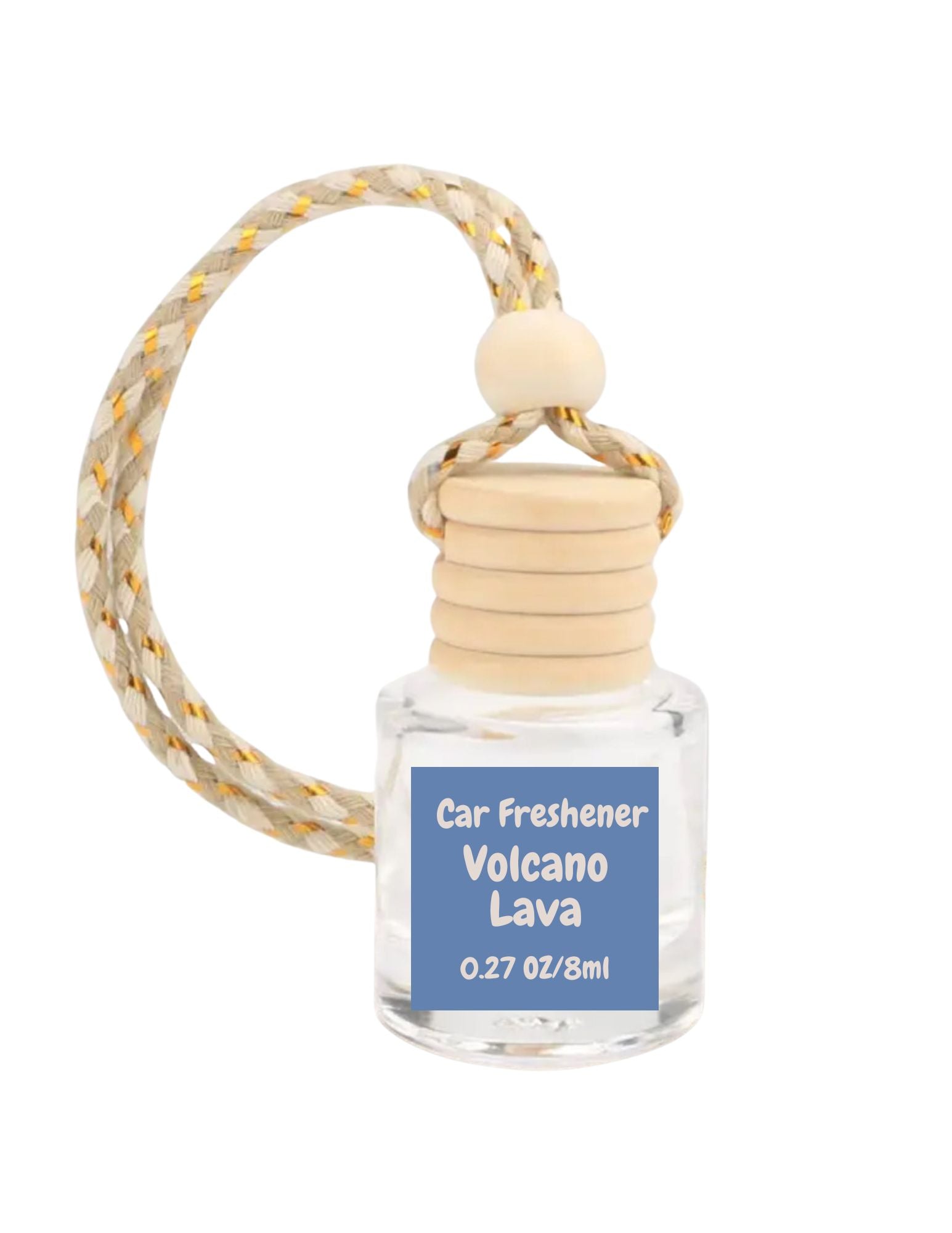 Blue Volcano Hanging Car Diffuser
