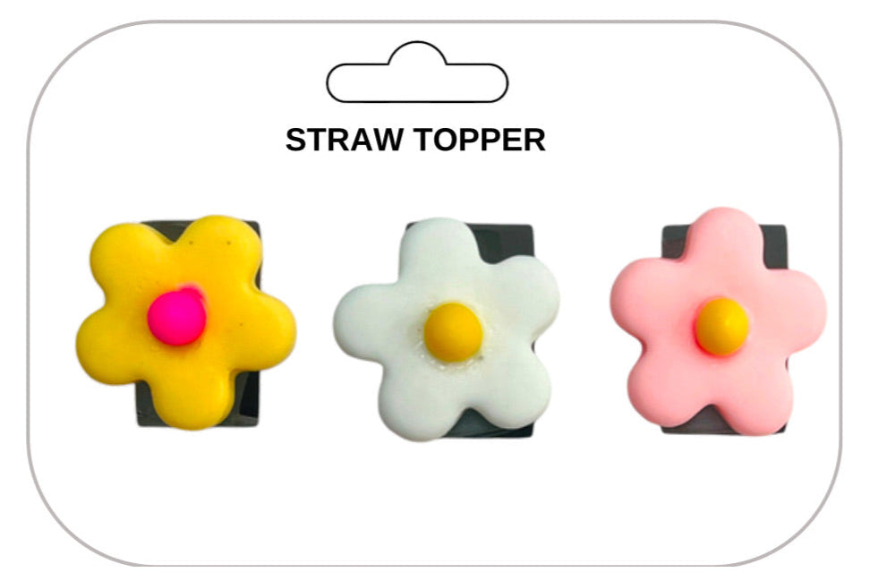 Flower Strawtopper 10mm