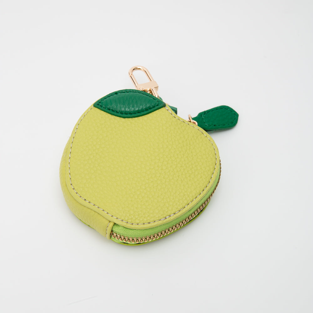 Green Apple Coin Bag Charm